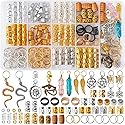 200pcs Hair Beads Jewelry, Dreadlocks Gem Crystal Charms, Metal Coils Rings, Gold And Silver Pendants,Braid Cuffs,Clips,Loc Tube Bead Braid Beauty & Personal Care Vaikby
