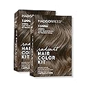 Madison Reed Radiant Hair Color Kit - 7.5NNA Light Neutral Brown (Umbria Brown), 100% Gray Hair Coverage Permanent Hair Dye for Resistant Grays | Beauty & Personal Care Madison Reed