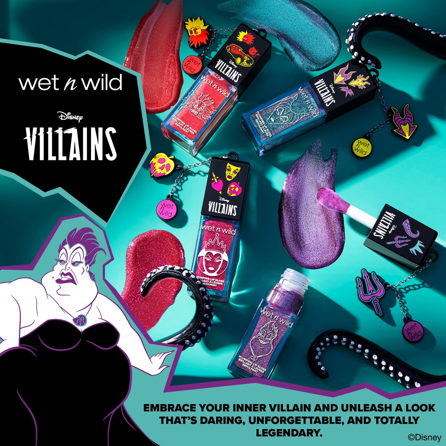 wet n wild Pick Your Vice Plumping Lip Gloss W/Charms - Evil Witch Beauty & Personal Care wet n wild