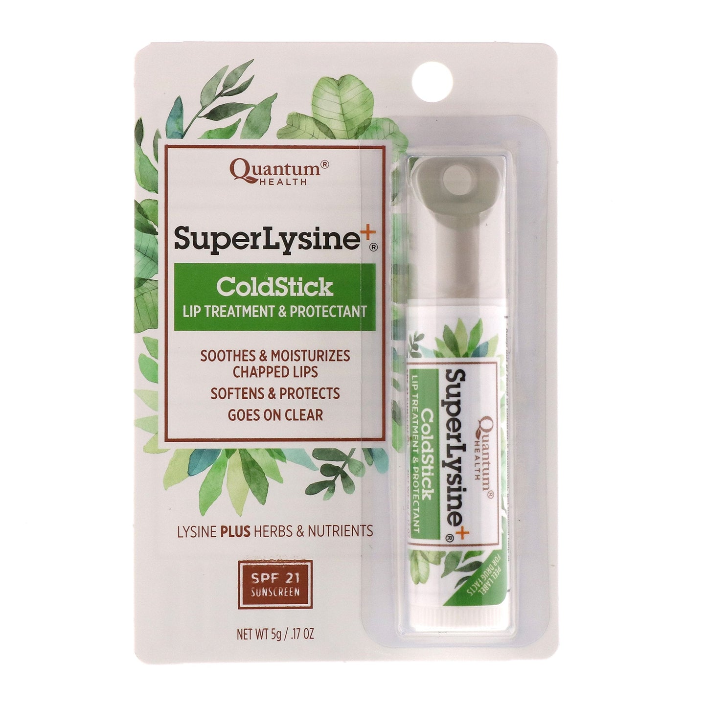 Quantum Super Lysine + ColdStick Lip Protectant & Treatment - 0.18 oz Beauty & Personal Care Quantum