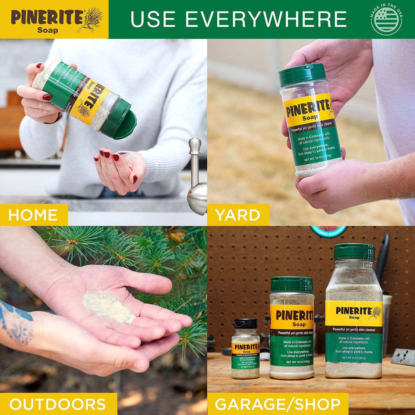 Pinerite Powdered Hand Soap (10 Ounce) Beauty & Personal Care Pinerite