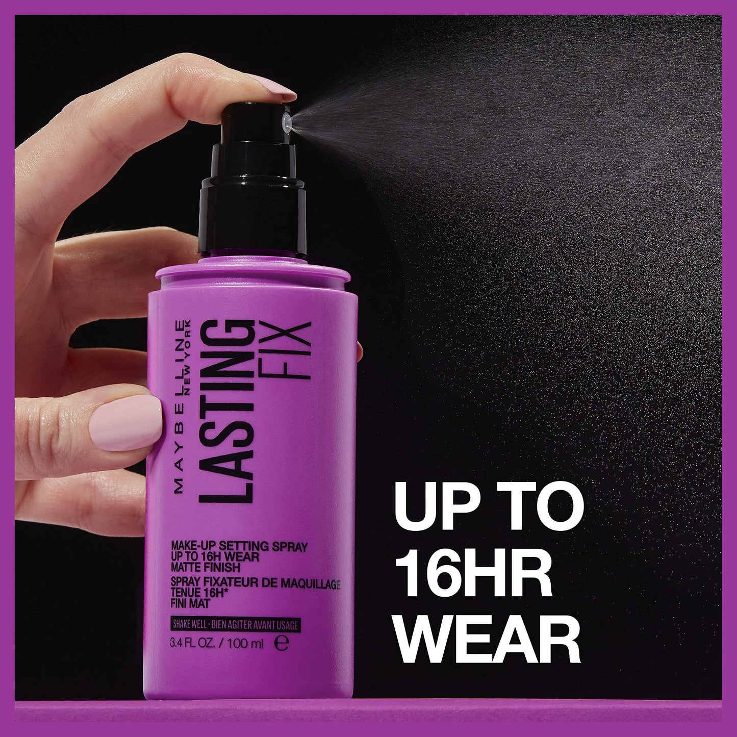 Maybelline New York Facestudio Lasting Fix Makeup Setting Spray, Matte Finish, 3.4 fl. oz. Beauty & Personal Care MAYBELLINE