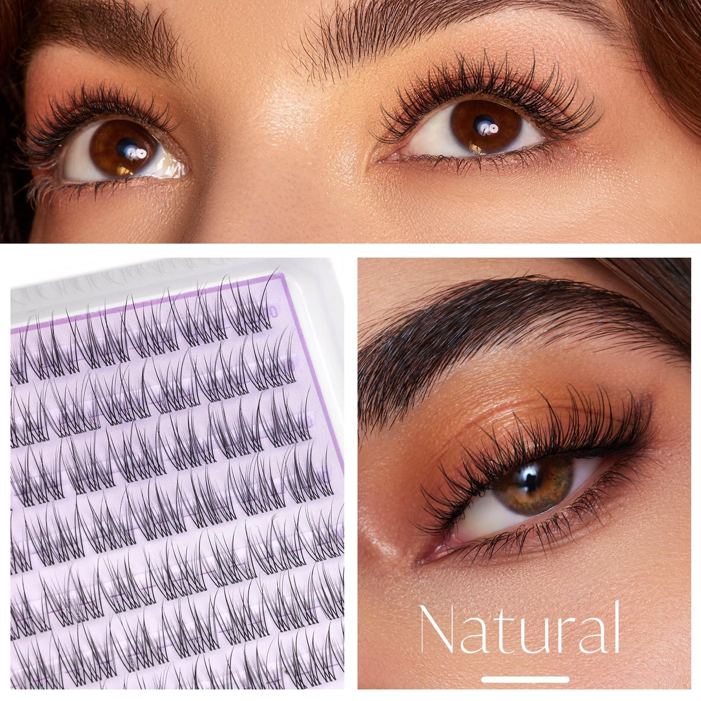 Manga Lash Clusters Fairy Cat Eye Lash Clusters Natural Fox Eye Eyelashes Clusters Wispy C Curl Cluster Eyelash Extensions Anime DIY Individual Lashes Beauty and Personal Care Geeneiya