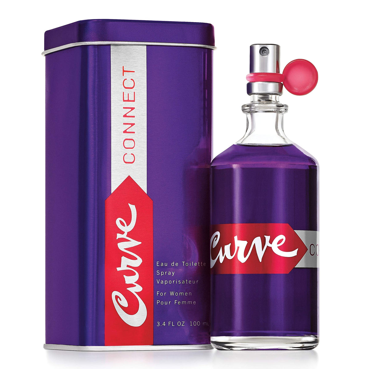 Curve Connect Eau De Toilette Perfume Spray, Perfume for Women 3.4oz Beauty & Personal Care Curve