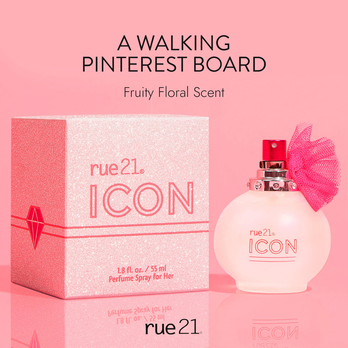 Rue 21 Icon Eau De Parfum Women's Perfume Spray - 1.7 fl oz (50 ml) Beauty & Personal Care Rue 21