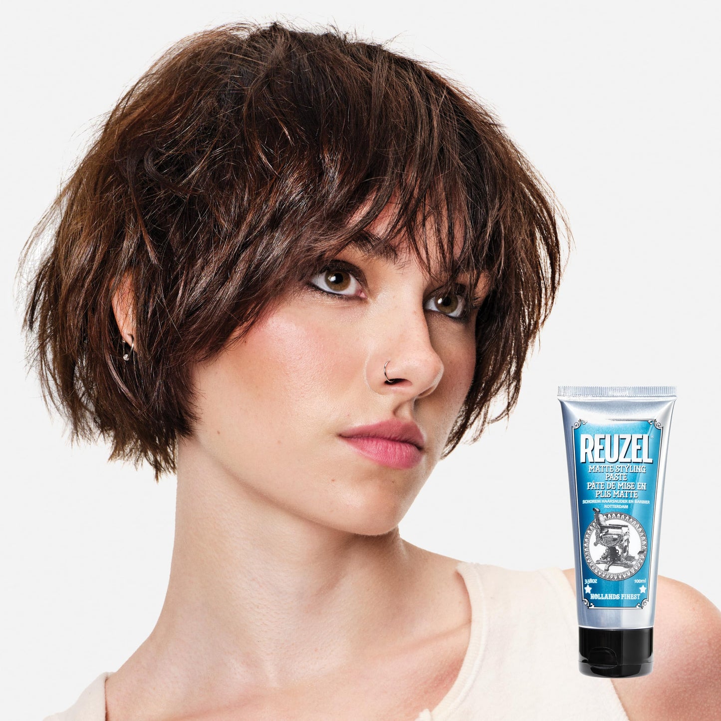 REUZEL Grooming Cream, Pilable Natural Light Hold, Adds Texture and Definition, Moisturizing, Weightless, Easy To Wash Out, Water Based Formula Beauty & Personal Care REUZEL