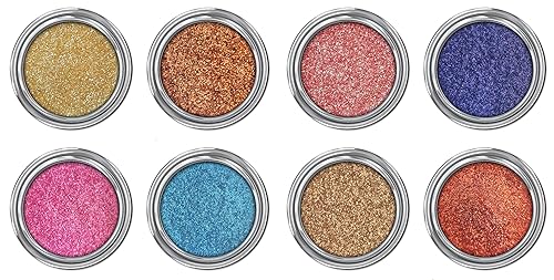 Concrete Minerals Natural Glitter Eyeshadow, Iridescent Shine and High Pigmentation, 100% Vegan and Cruelty Free, 2.4 Grams Loose Mineral Powder Beauty & Personal Care Concrete Minerals
