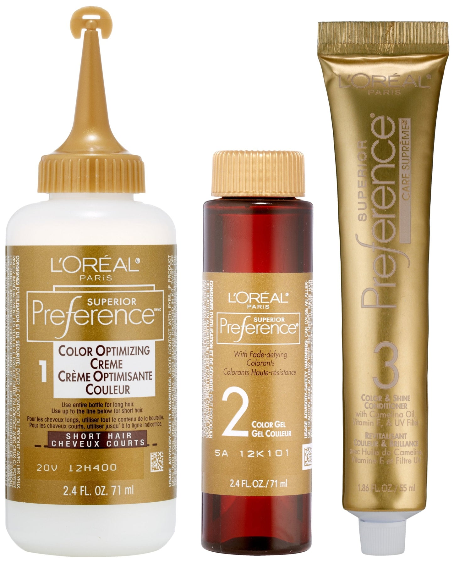 L'Oreal Paris Superior Preference Fade-Defying Color + Shine System, 8.5A Champagne Blonde(Packaging May Vary) Beauty & Personal Care L'Oreal Paris