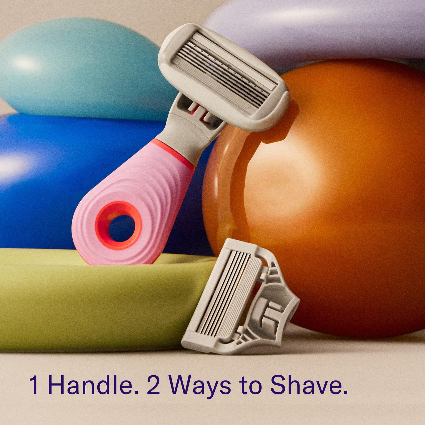 Flamingo Travel Razor Kit for Women - Body & Pubic Razor - Mini Handle, 2 Blade Refills, 1 Travel Size Foaming Shave Gel & Vented Case - TSA Approved Beauty and Personal Care Flamingo