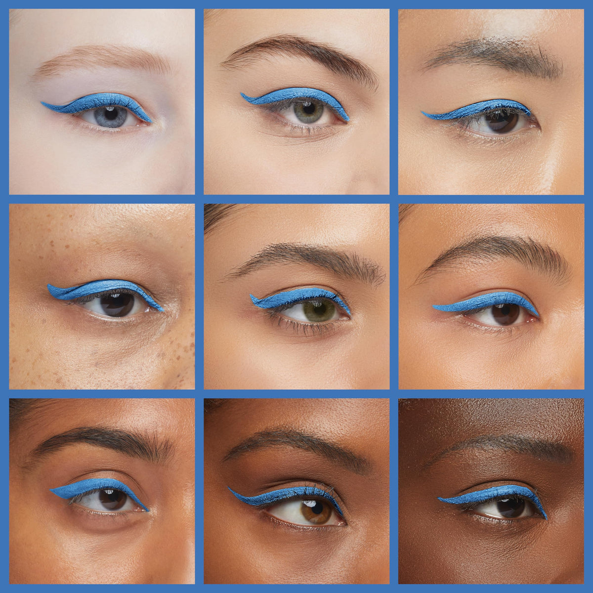 Ruby Kisses Party Proof Eyeliner, Pastel Colors Premium Felt-tip Waterproof Long-lasting Eyeliner (Dreamy Blue) Beauty & Personal Care Ruby Kisses