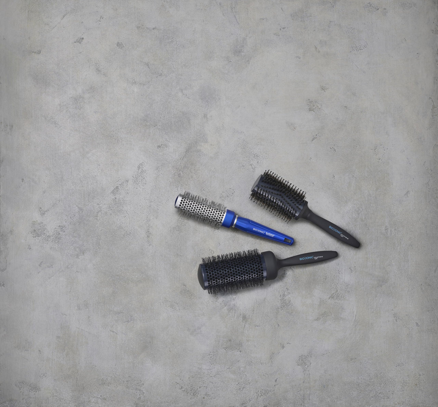 Bio Ionic BlueWave Conditioning Square-Round Brush - Create Volume & Smooth Hair Quickly, Crimped Bristles Add Root Tension, Styling Brush For Bouncy Beauty & Personal Care BIO IONIC