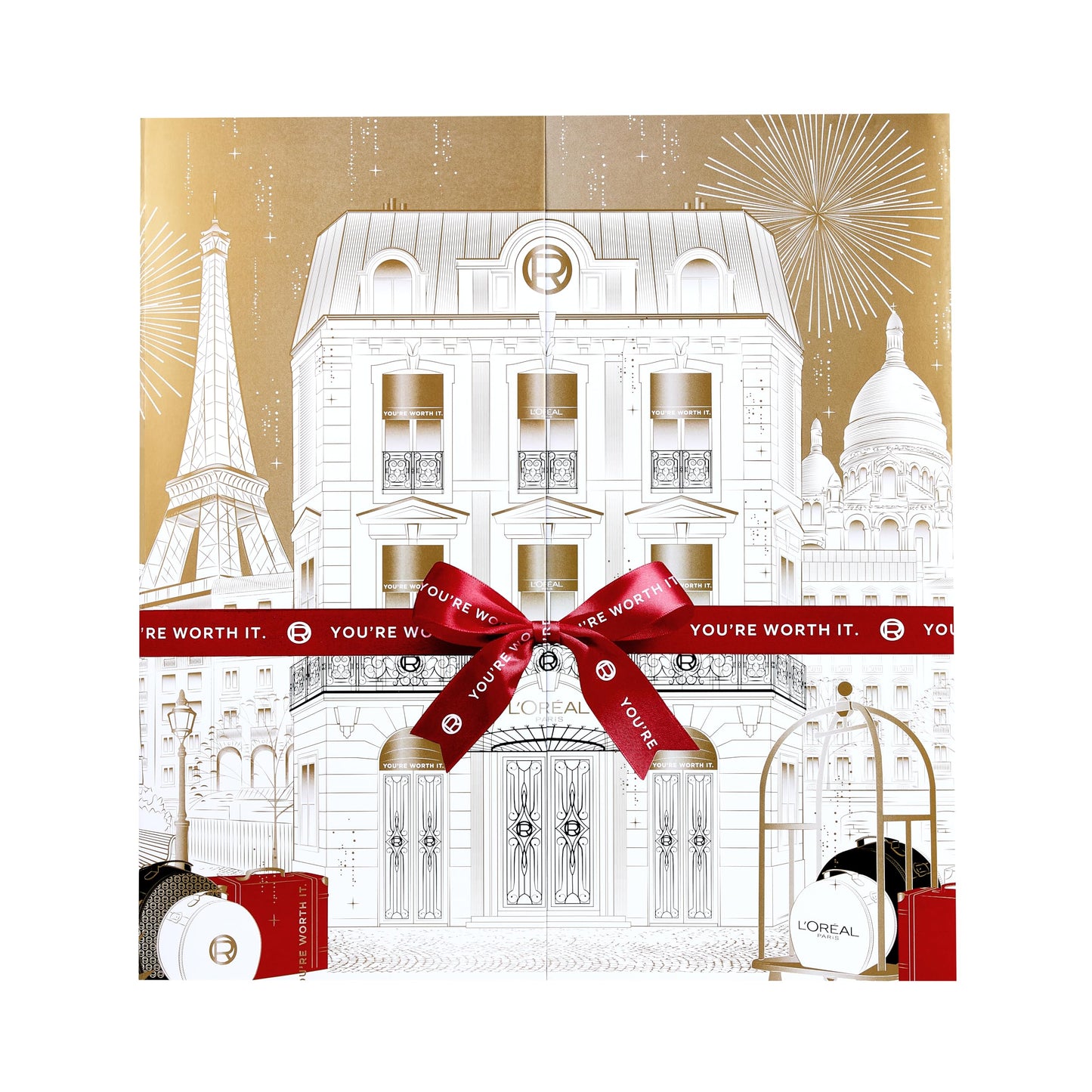 L'Oreal Paris 24 Day Beauty Advent Calendar 2025, Holiday Gift Set Includes Deluxe-Sized and Miniature Makeup, Skincare and Haircare Products Beauty & Personal Care L'Oreal Paris