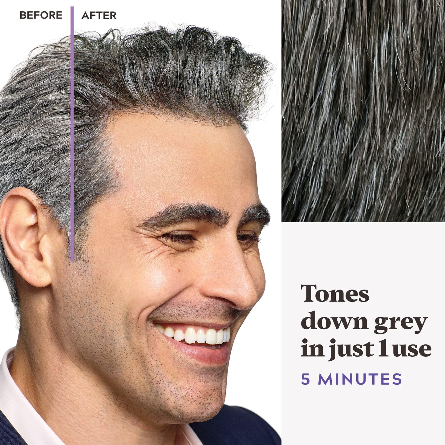 Just For Men Touch of Gray Hair Color, Dark Brown T-45 Beauty & Personal Care Just for Men