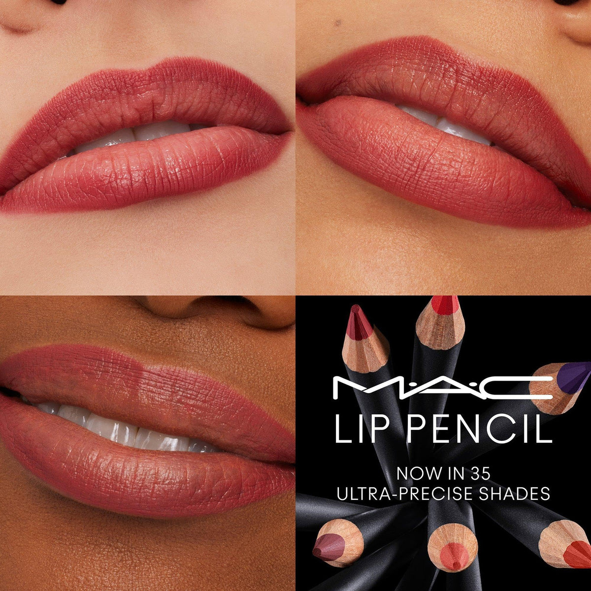 MAC Lip Pencil Lipliner, Brick-O-La, 0.05 Ounces