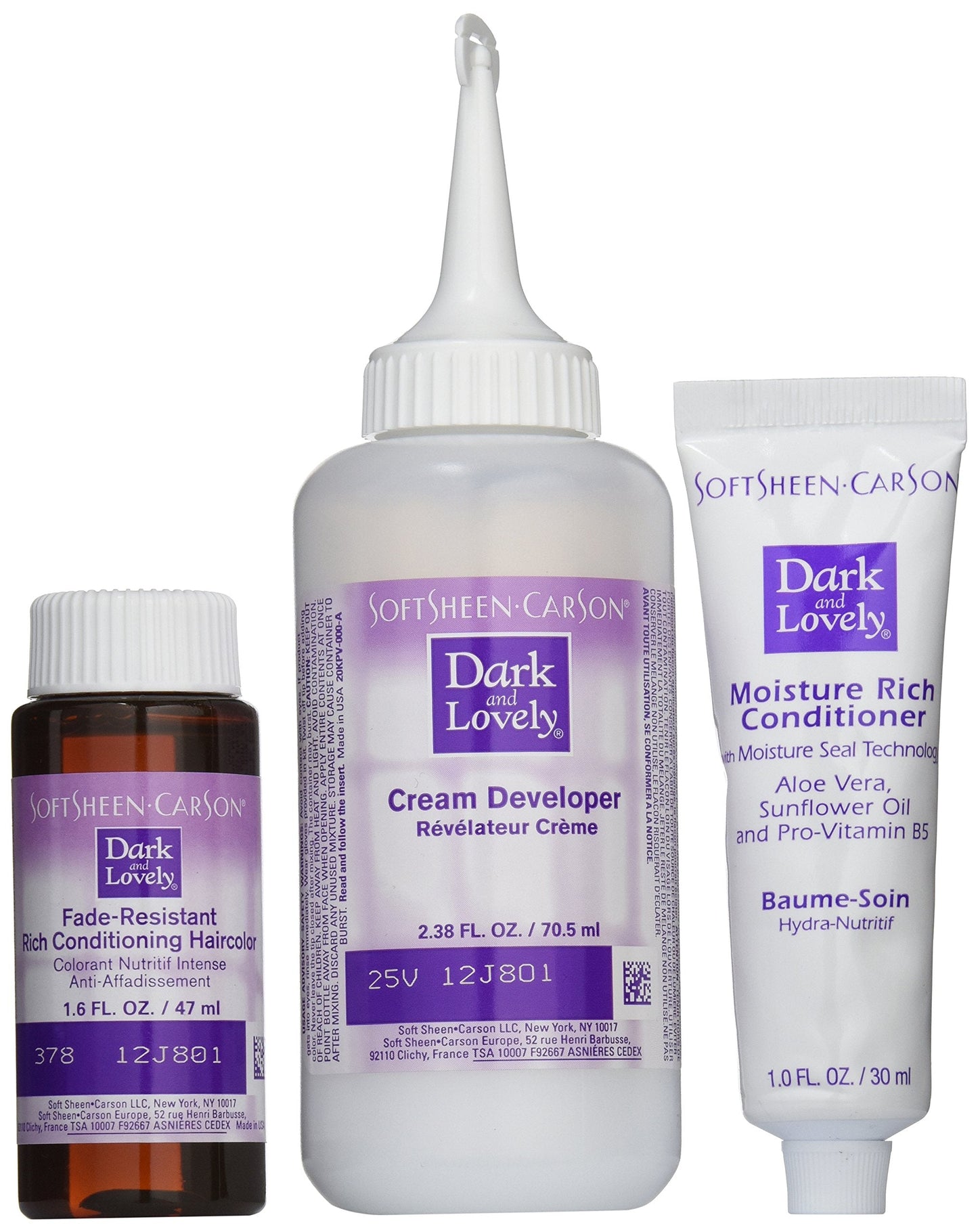 SoftSheen-Carson Long-Lasting True-to-Tone Colour, Permanent, Honey Blonde 378 (Pack of 3) Beauty & Personal Care SoftSheen