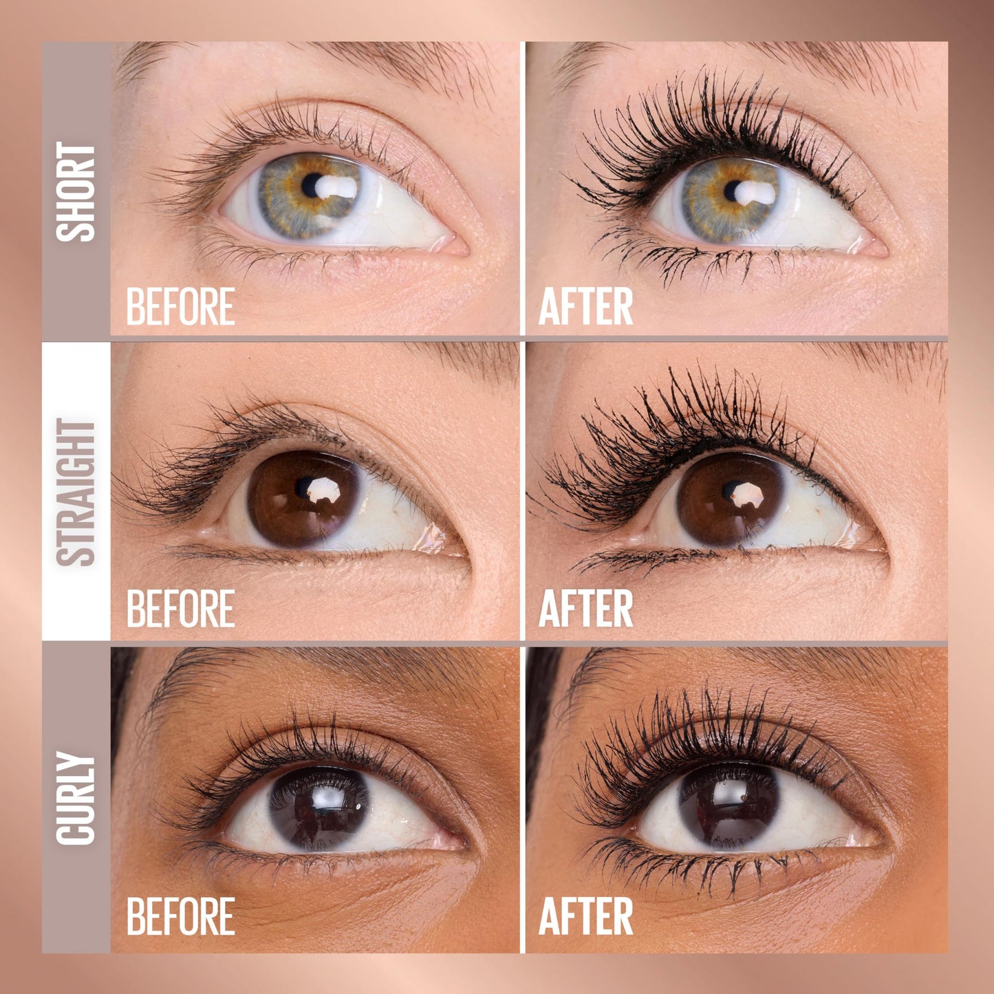 Maybelline Lash Sensational Body Washable Mascara, Volume and Length Formula for 24HR Lash Lift, Smudge and Clump-Resistant, Brownish Black Beauty & Personal Care MAYBELLINE