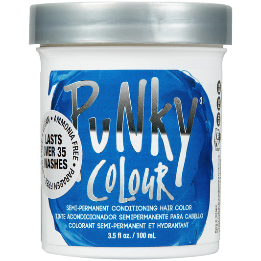 Punky Atlantic Blue Semi Permanent Hair Color - Vegan & Cruelty-Free Conditioning Hair Dye, Lasts Up to 35 Washes, 3.5 fl oz Beauty & Personal Care Punky