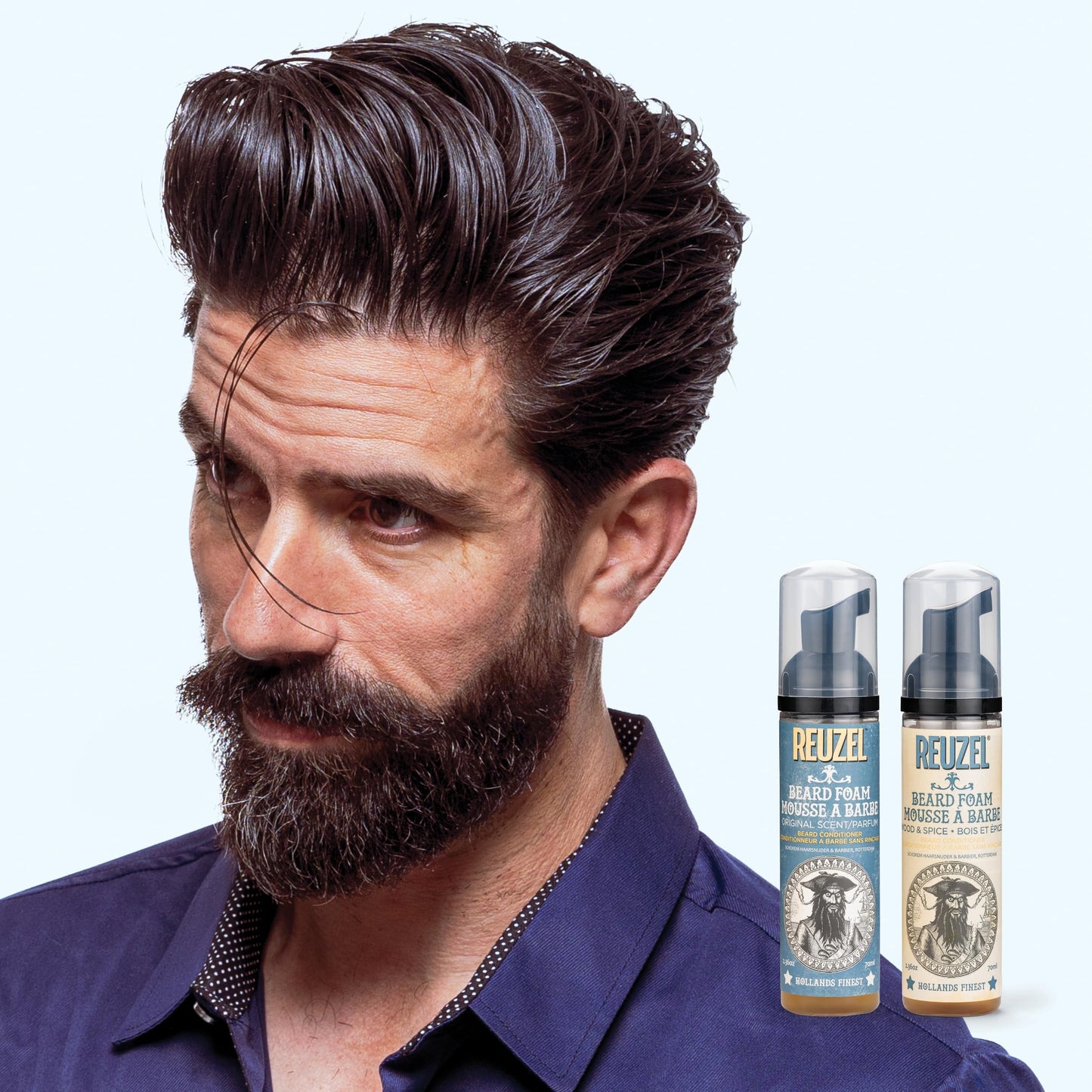 Reuzel Beard Foam, Reduces Beardruff And Itchy Skin, 2.36 Oz Beauty & Personal Care REUZEL