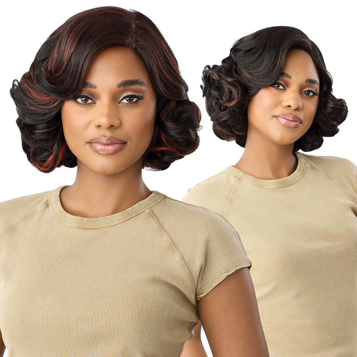 Outre The Daily Wig - Lace Part Wig - Style & Dash - Daily 26 (JET BLACK 1)