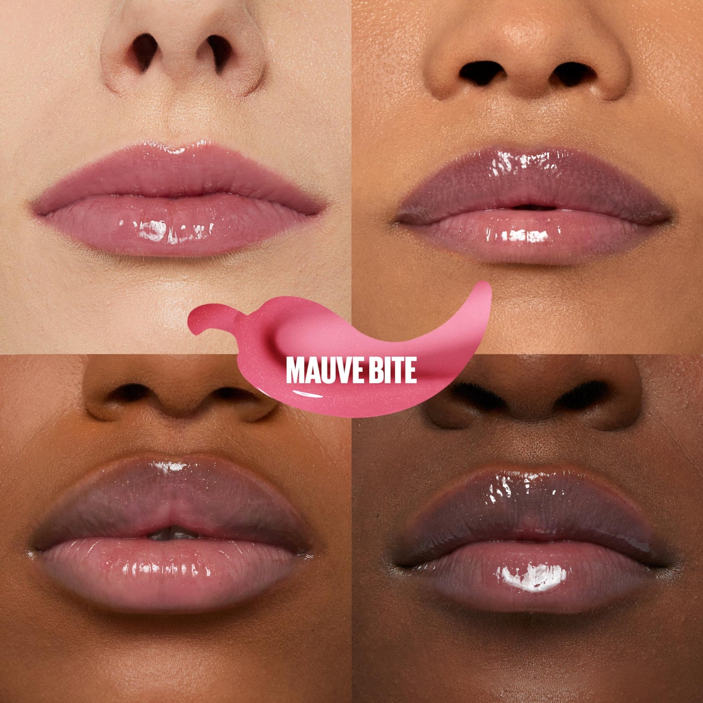 MAYBELLINE Lifter Gloss Lifter Plump, Plumping Lip Gloss with Chili Pepper and 5% Maxi-Lip, Mauve Bite, Sheer Mauve, 1 Count Beauty & Personal Care MAYBELLINE