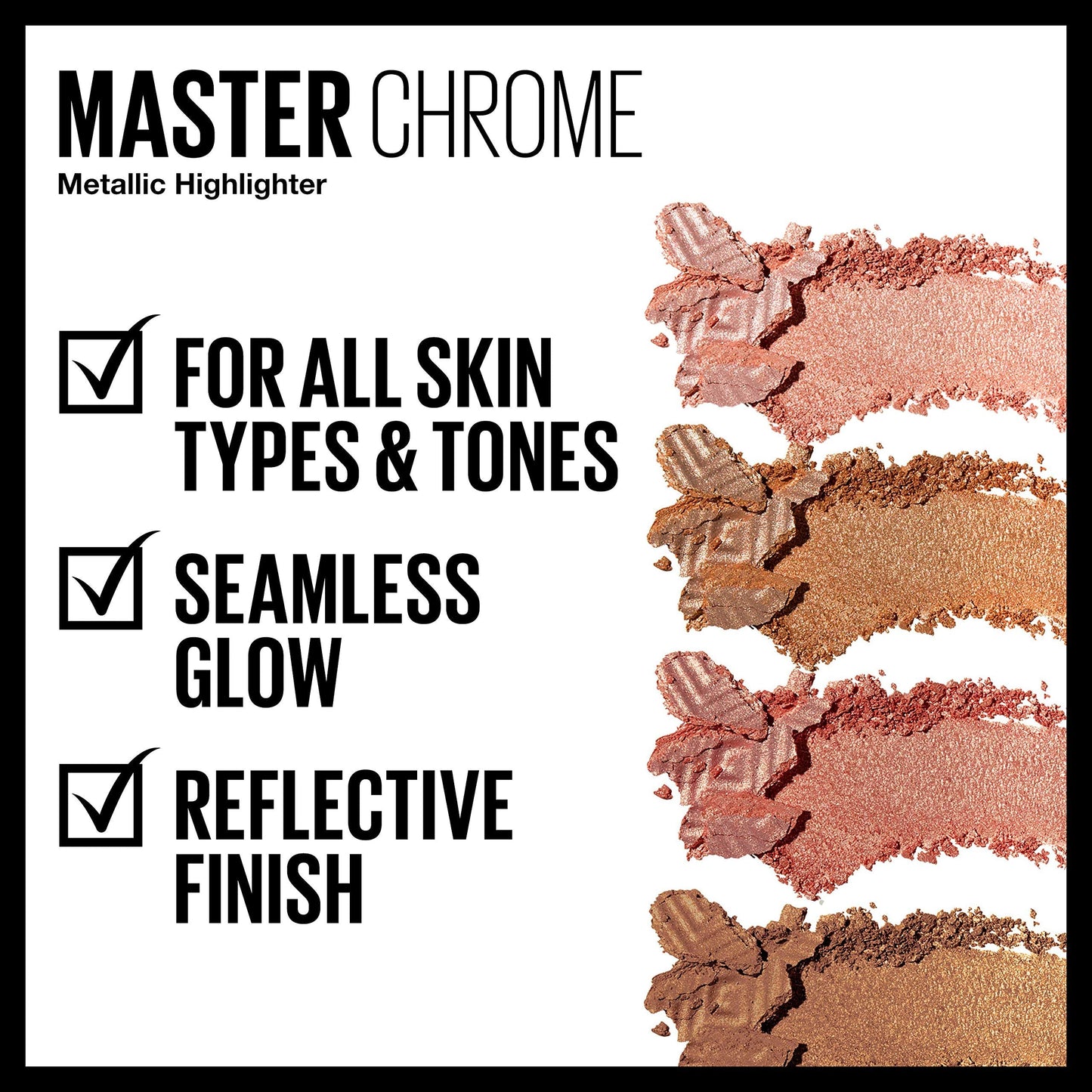Maybelline New York Facestudio Master Chrome Metallic Highlighter Makeup, Molten Peach, 0.19 Ounce Beauty & Personal Care MAYBELLINE