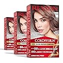 Revlon ColorSilk with Bond Repair Complex, Blonde Permanent Hair Color, 100% Gray Coverage, Ammonia Free Hair Dye, Vegan Keratin, 72B Mushroom Blonde Beauty & Personal Care REVLON