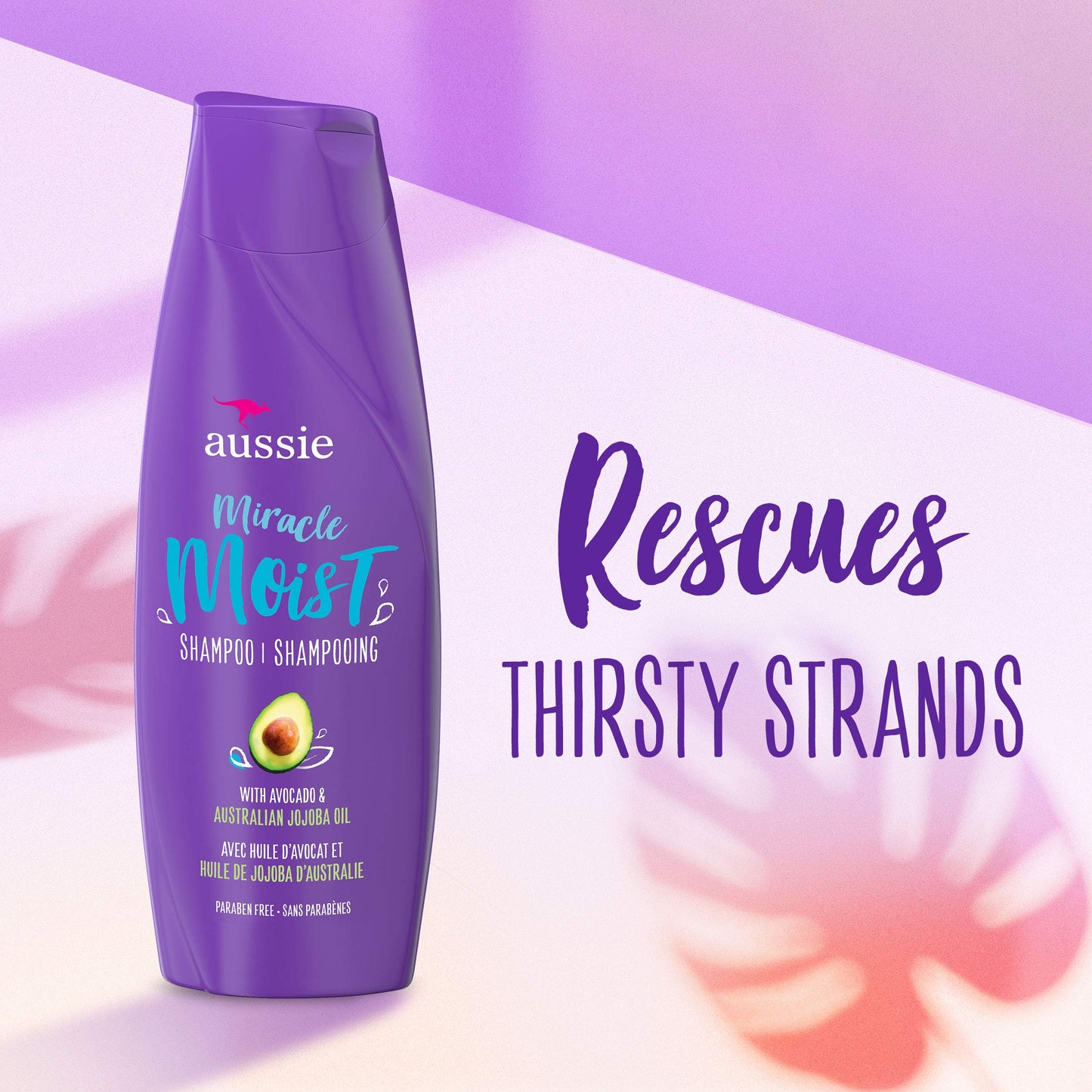 Aussie Miracle Moist Shampoo and Conditioner Set with avocado & australian jojoba oil-12.1 fl oz each Beauty & Personal Care Aussie