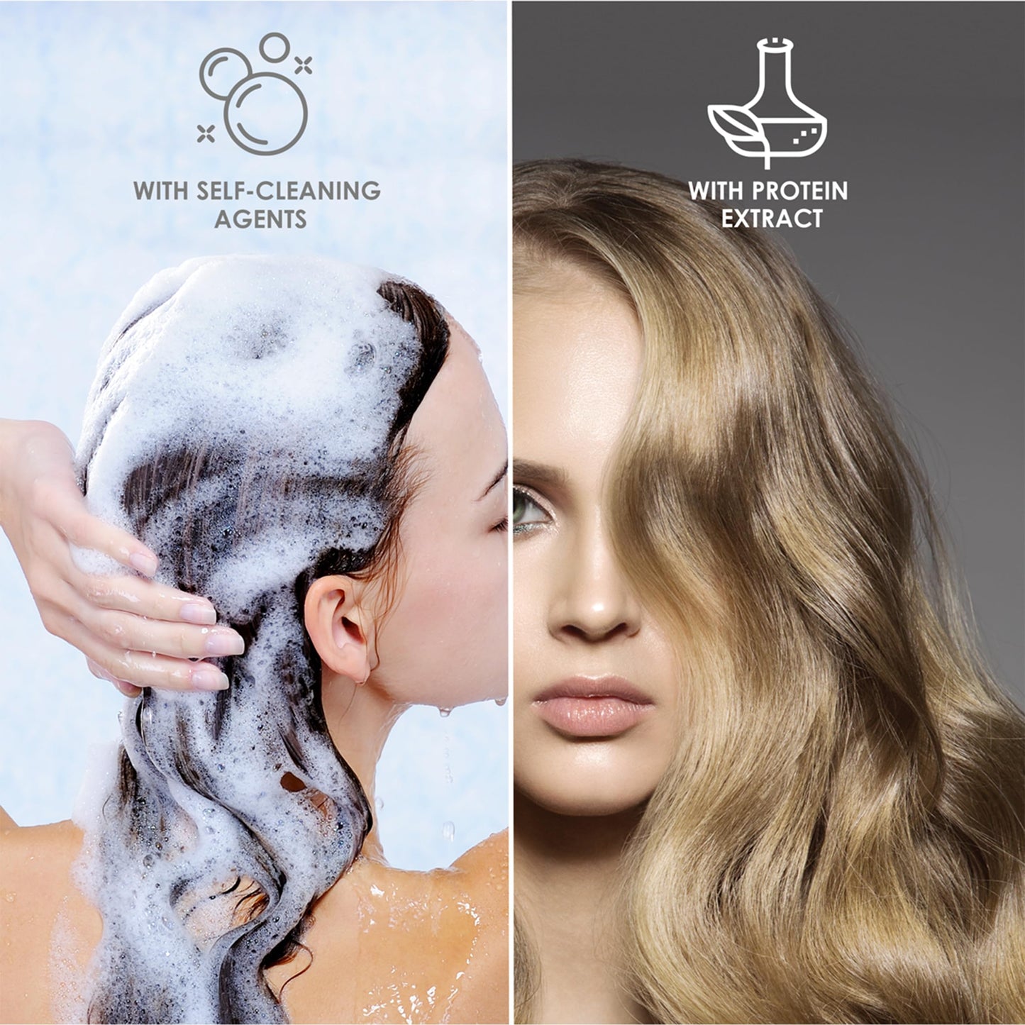 BOXY COLOR Coloring kit professional, permanent color cream hair dye with Vegetal Protein to get Hair with intense color shiny and silky. 100% Gray Beauty & Personal Care HELLAWELL PROFESSIONALS