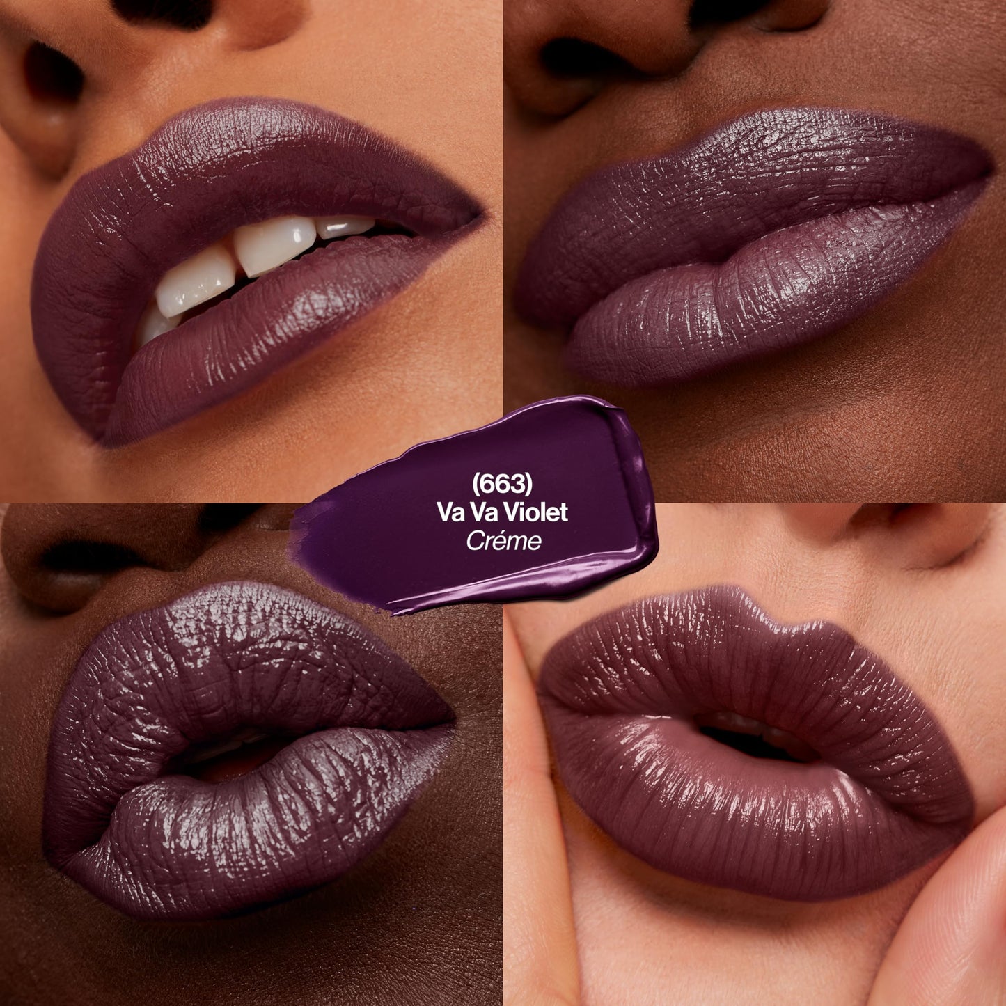 Revlon Super Lustrous Lipstick, Creamy Formula For Soft, Fuller-Looking Lips, Moisturized Feel, 663 Va Va Violet, 0.15 oz Beauty & Personal Care REVLON