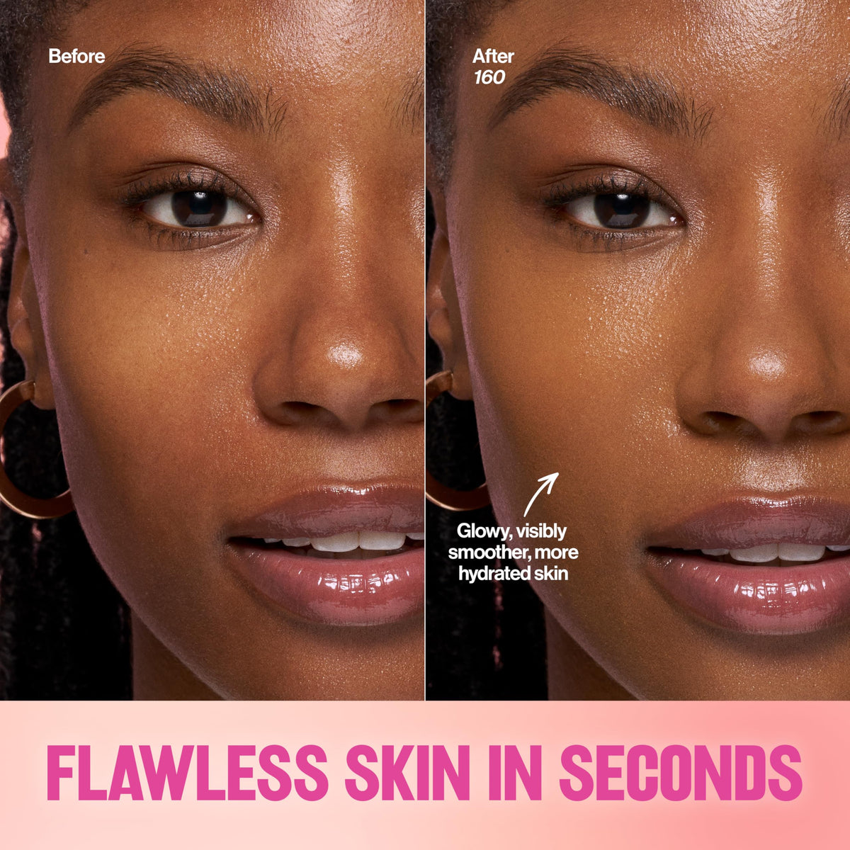 Revlon Glimmer Tinted Moisturizer Stick for Face, Lightweight Foundation, Hydrating Skincare-Infused Makeup, 160 160, 0.31 oz Beauty & Personal Care REVLON