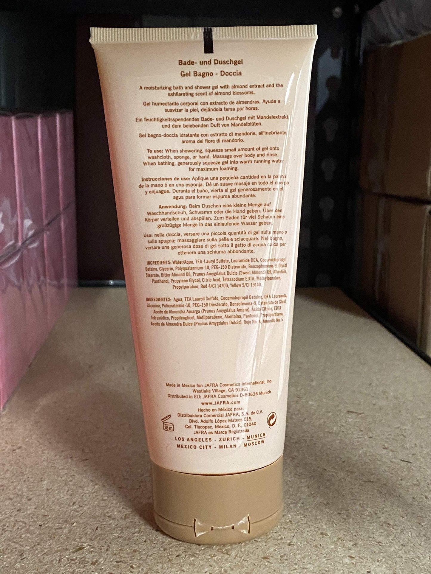 Jafra Royal Almond Bath & Shower Gel 6.7 fl. oz. Beauty & Personal Care JAFRA