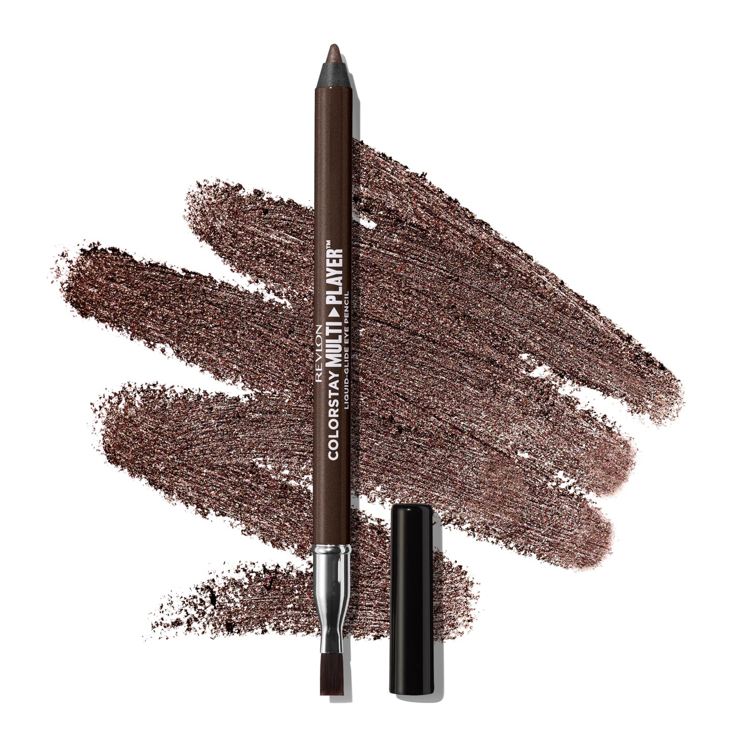 REVLON ColorStay Multiplayer Liquid-Glide Eye Pencil, Multi-Use Makeup With Blending Brush, Blends Then Sets, Creamy Texture, Waterproof… Beauty & Personal Care REVLON