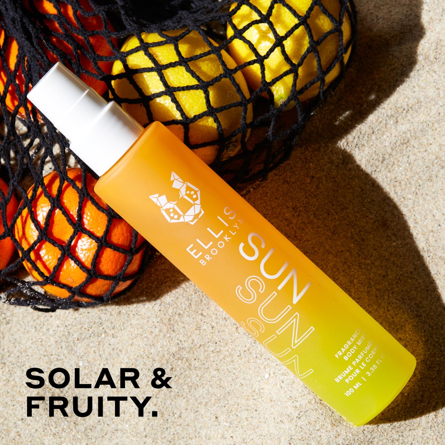 Ellis Brooklyn SUN Fragrance Mist - Rich Floral Perfume with Italian Mandarin, Orange Flower Water, & Cedarwood, Vegan Perfume Mist, Made In The USA Beauty & Personal Care Ellis Brooklyn