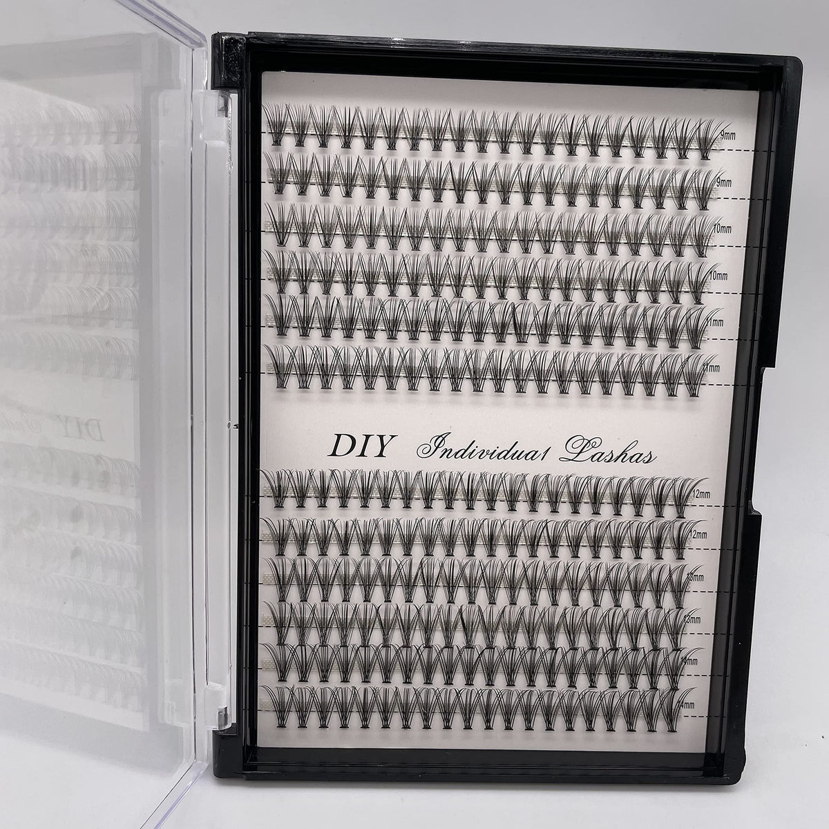 IECILI Individual Lashes/Lash Clusters 240pcs 9-14mm Cluster Eyelash Extensions /12 Roots/C Curl /0.07mm Cluster Lashes/Faux Mink Lash Extensions (C Beauty & Personal Care IECILI