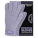 Brooklyn Botany Exfoliating Gloves for Bath and Shower - Heavy Duty Exfoliating Body Scrubber for Massage and Dead Skin Remover for Body - 2 Pairs Beauty & Personal Care Brooklyn Botany