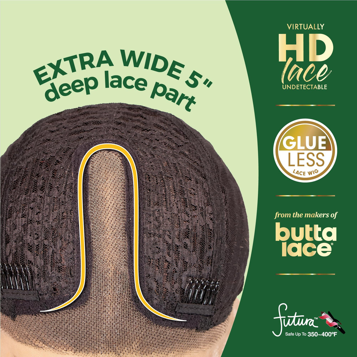 Sensationnel Chicbob Lace Frontwig-Lob Unit 5, CHOCOLATECOPPER