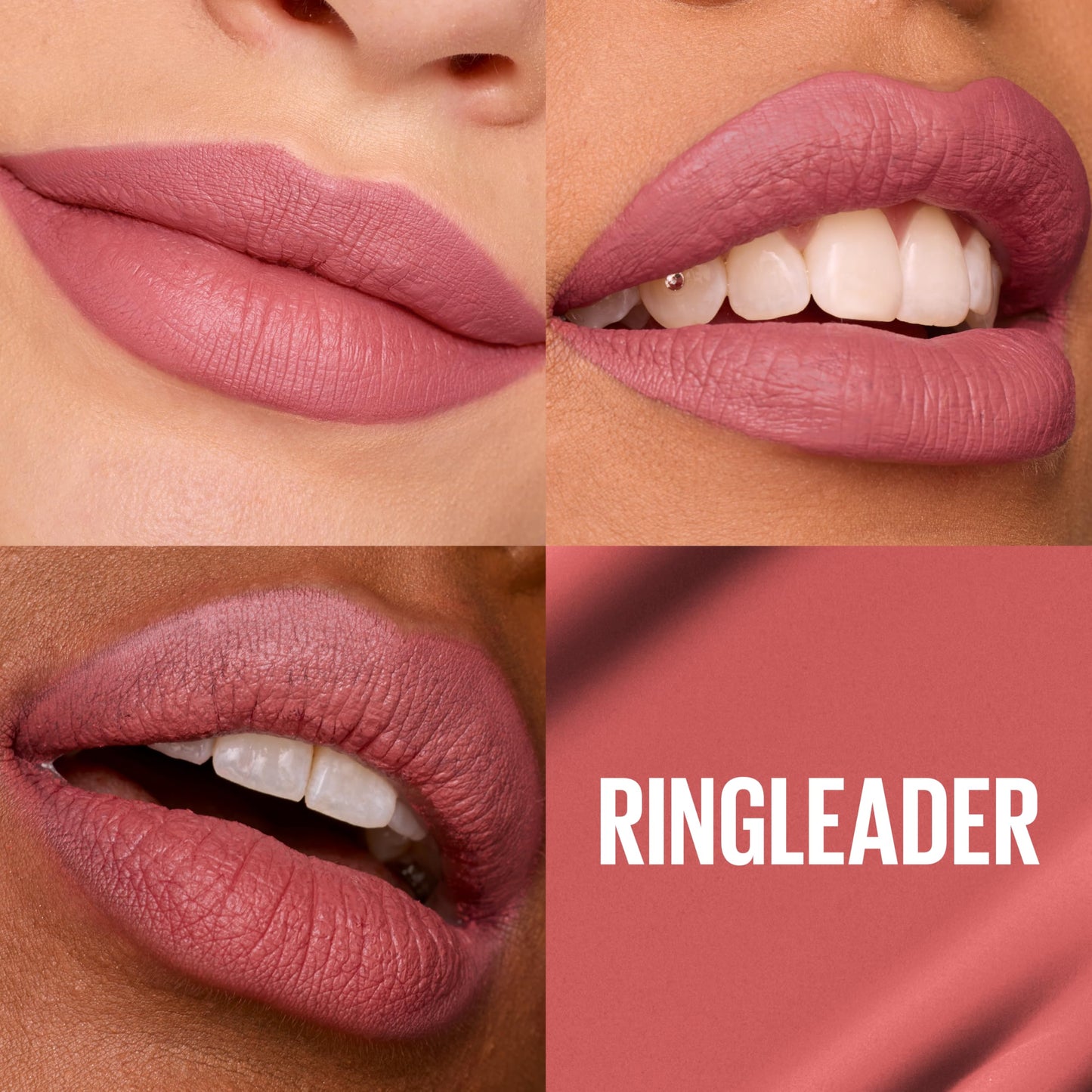 Maybelline Super Stay Matte Ink Liquid Lipstick Makeup, Long Lasting High Impact Color, Up to 16H Wear, Ringleader, Mauve Pink, 1 Count, Packaging May Beauty & Personal Care MAYBELLINE