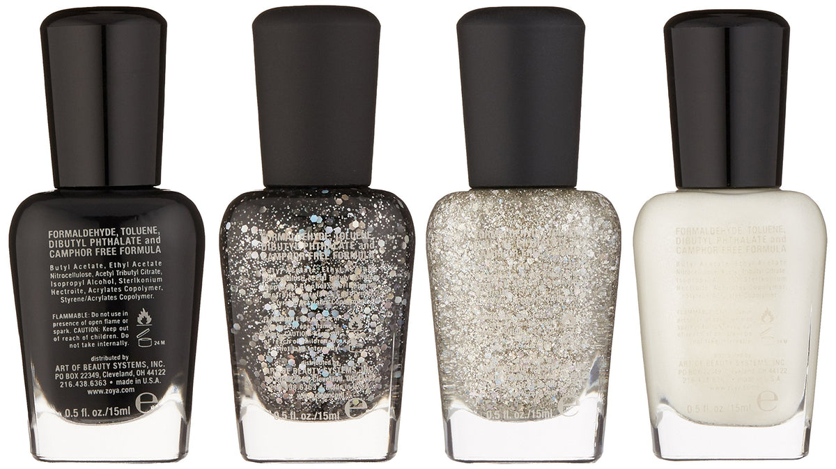 Zoya Polish Quad Nail Polish, Winter Wishes, 4 Count Beauty & Personal Care ZOYA