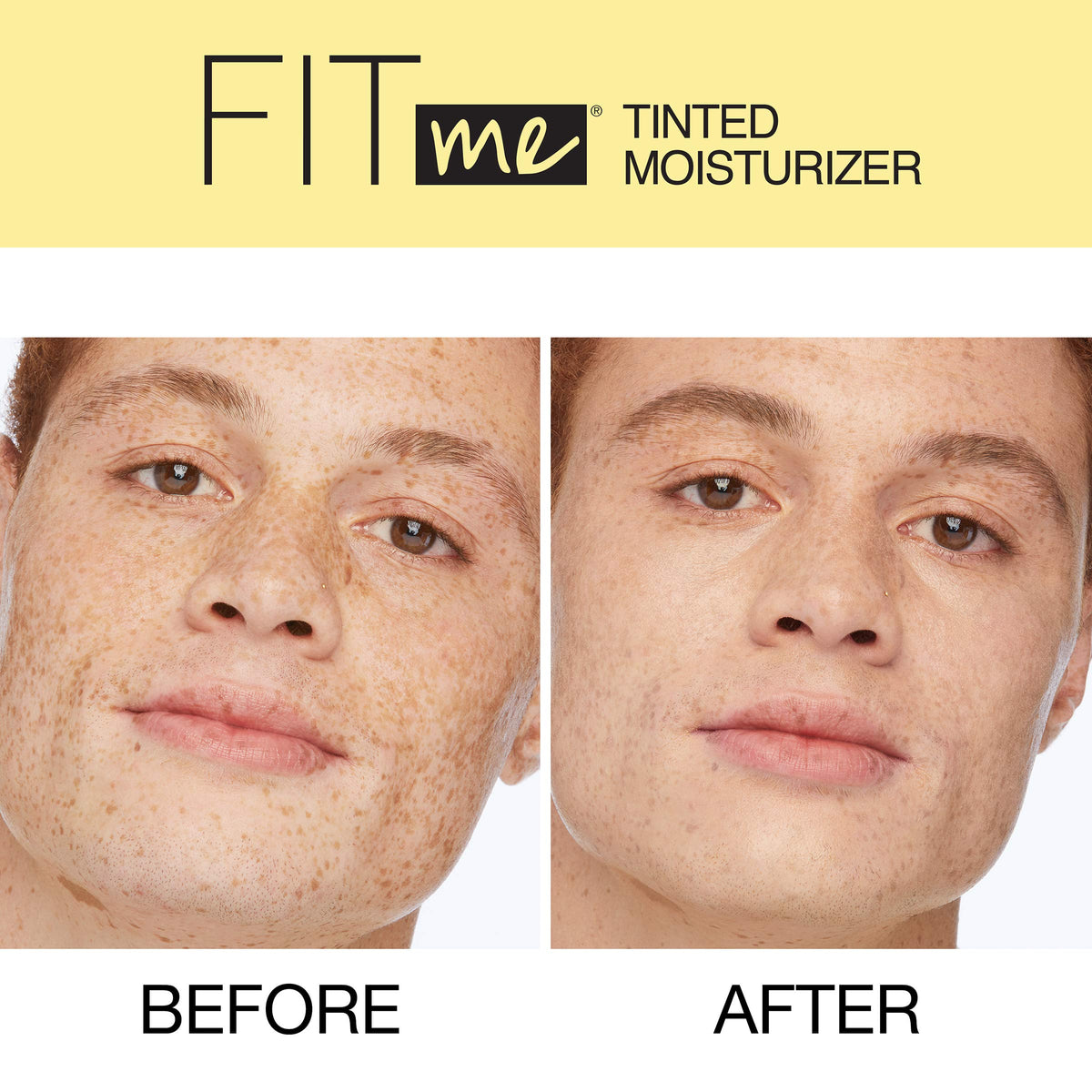 Maybelline Fit Me Tinted Moisturizer, Natural Coverage, Face Makeup, 120, 1 Count