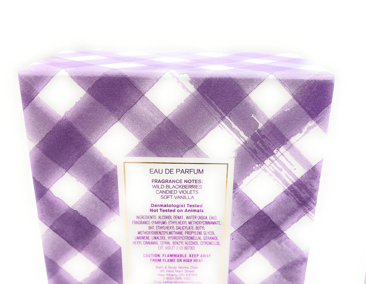 Bath & Body Works Gingham Vibrant Eau de Parfum 2.5 Fluid Ounce Spray Beauty & Personal Care Bath & Body Works