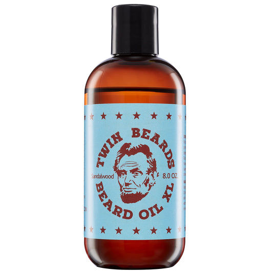 Twin Beards Sandalwood Beard Oil for Men | Beard Conditioner for Men | Essential Beard Care | Beard Softener for Men during Beard Growth | Beard Beauty & Personal Care TWIN BEARDS BEARD OIL