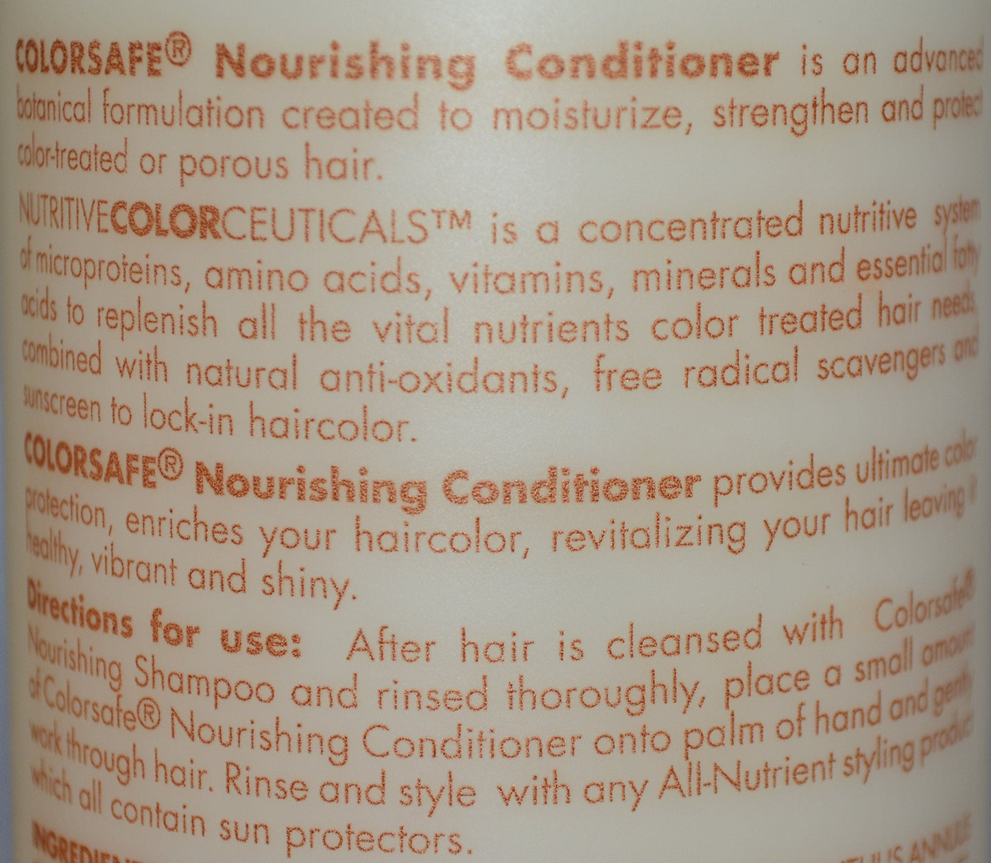 All-Nutrient Colorsafe Nourishing Shampoo and Conditioner Set 25 oz each Beauty & Personal Care All Nutrient