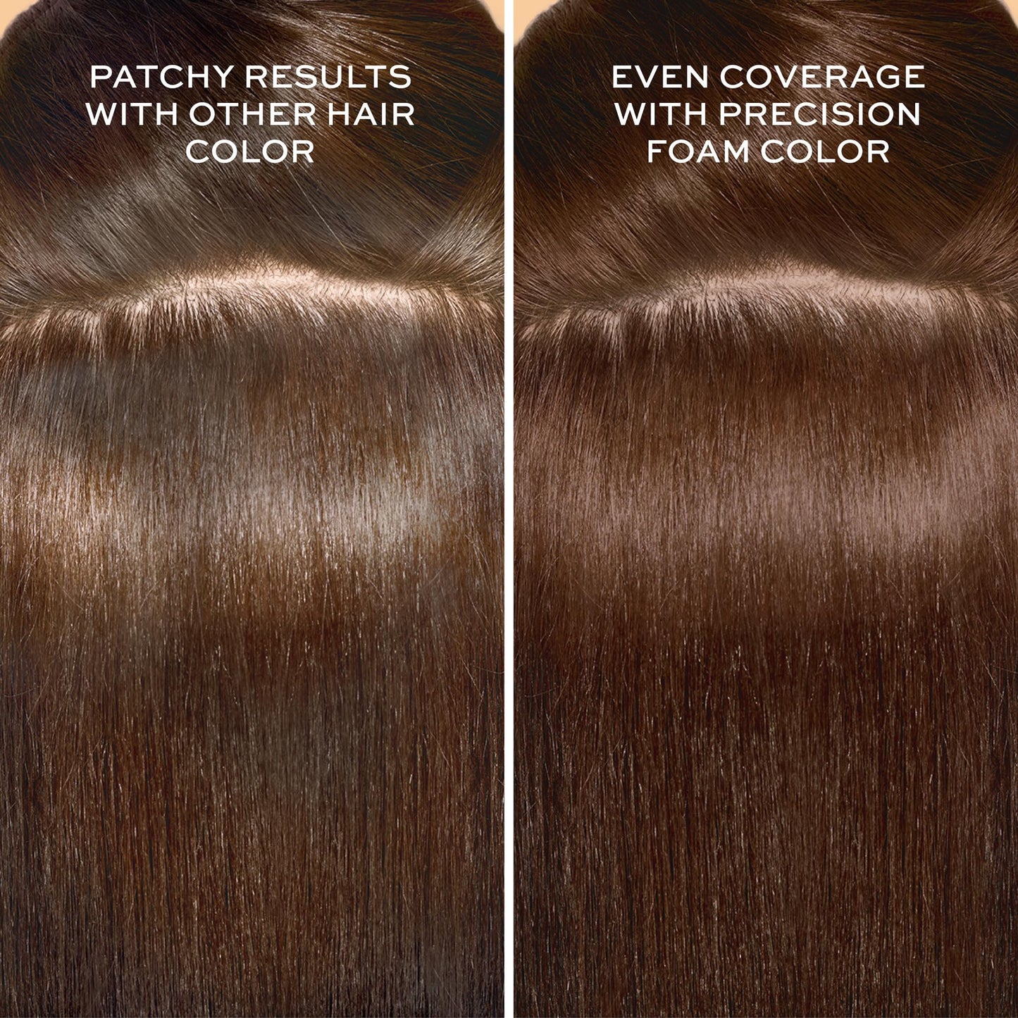 John Frieda Precision Foam Colour, Light Natural Brown 6N, Full-coverage Hair Color Kit, Anti-Fade Gray Coverage, Deep Color Saturation Hair Dye, Pack Beauty & Personal Care John Frieda