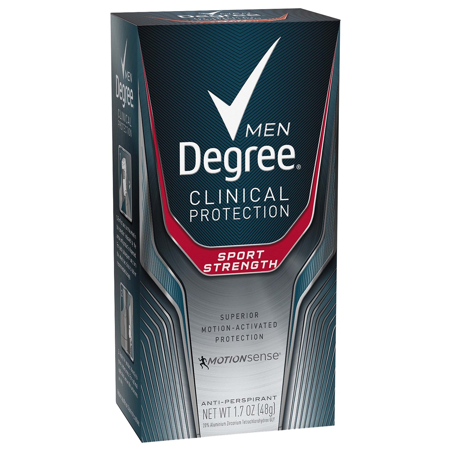 Degree Men Clinical Strength Deodorant Antiperspirant Sport for Profuse Sweating 1.7 oz Beauty and Personal Care Degree