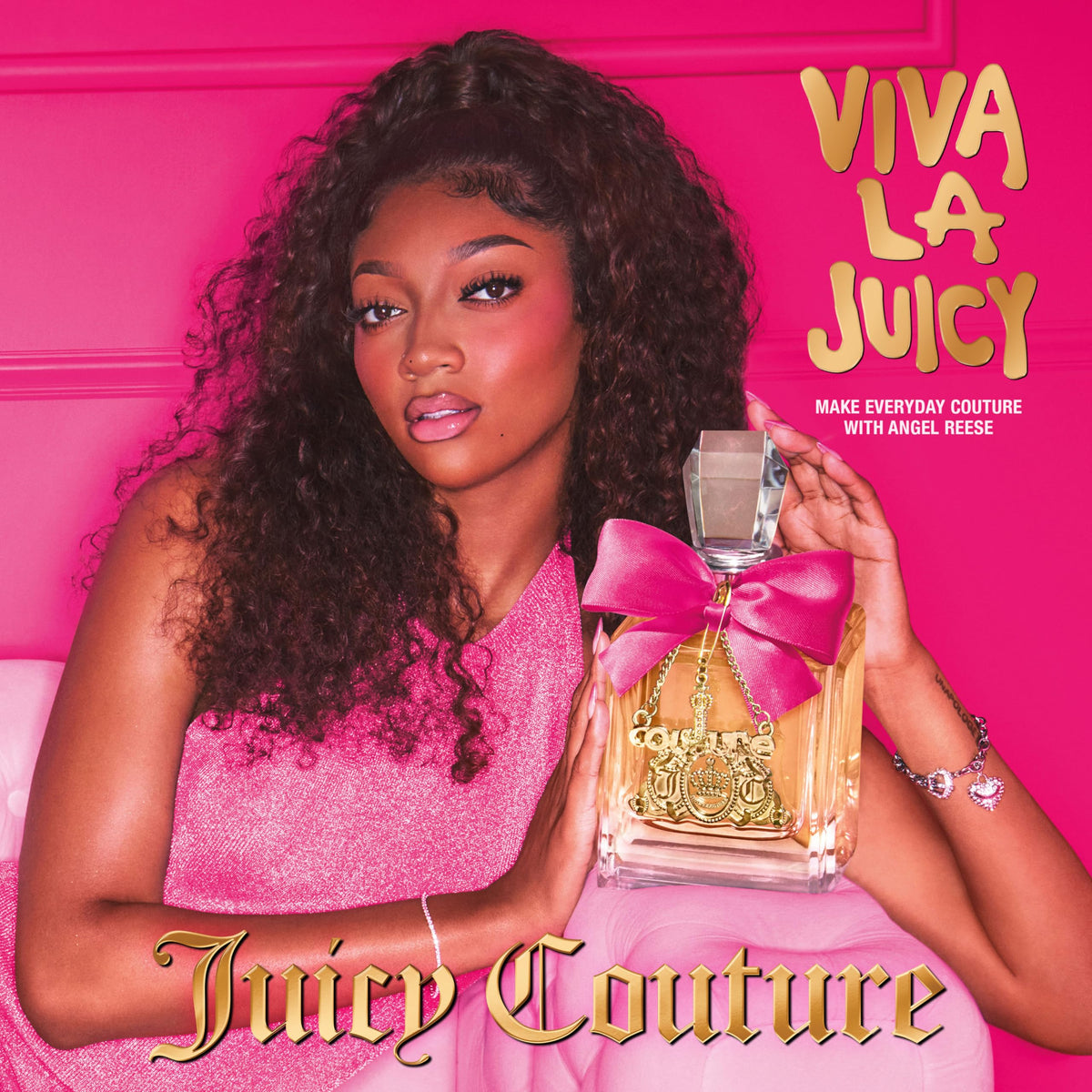 Juicy Couture Viva La Juicy Eau De Parfum, Women's Perfume with Notes of Mandarin, Gardenia & Caramel, Floral & Sweet, EDP Spray, 1.0 fl oz Beauty & Personal Care Juicy Couture