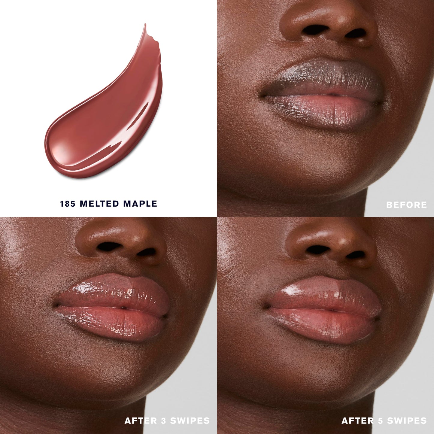 Estée Lauder Pure Color Melt-On Glosstick for Lips | Plumping & Moisturizing Lip Gloss, 185 Melted Maple Beauty & Personal Care Estée Lauder