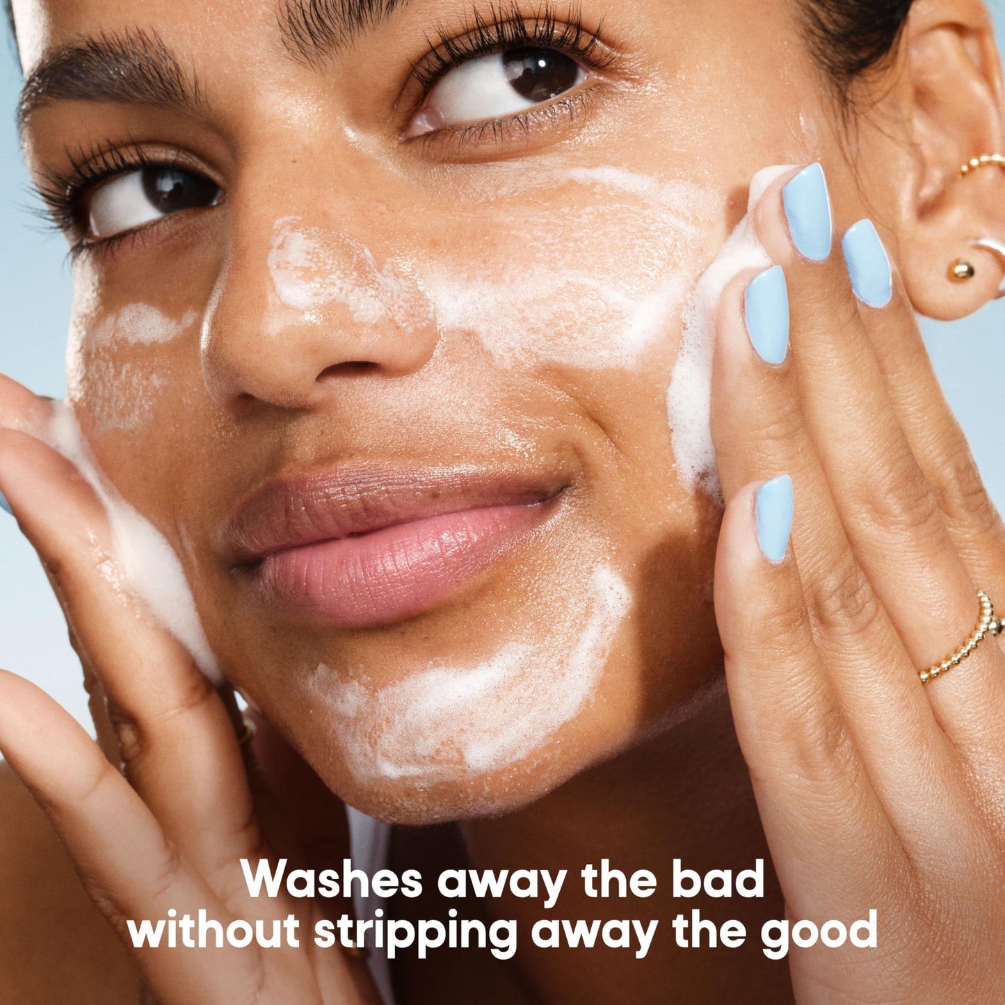 Almay Foam Away Makeup Remover & Face Wash, Gentle Foaming Facial Cleanser, Hypoallergenic, Non-Stripping, Vegan, Cruelty-Free Formula, 100, 2.87 fl Beauty & Personal Care Almay