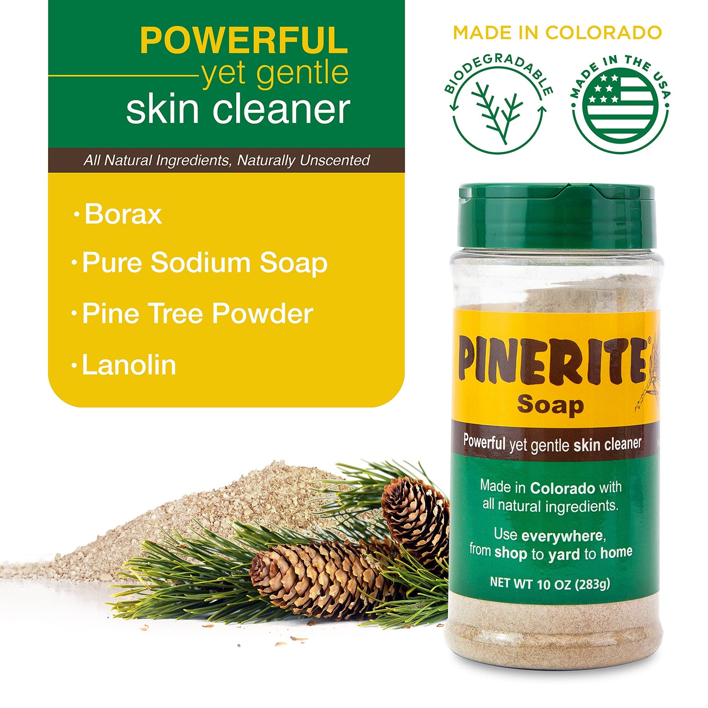 Pinerite Powdered Hand Soap (10 Ounce) Beauty & Personal Care Pinerite