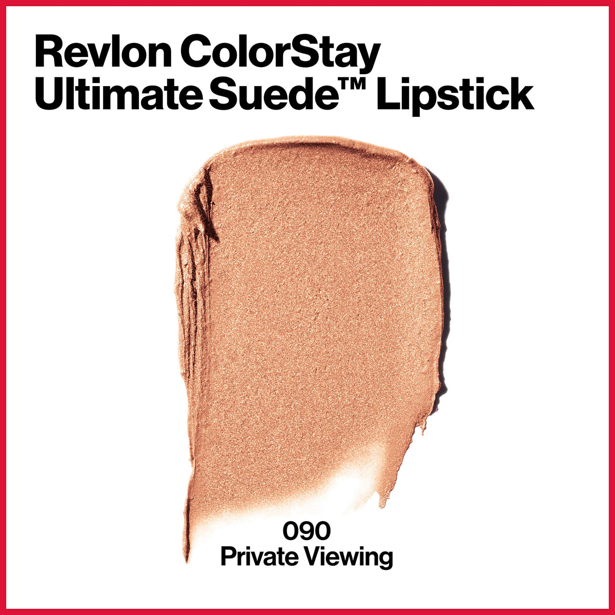 REVLON ColorStay Ultimate Suede Lipstick, Longwear Soft, Ultra-Hydrating High-Impact Lip Color, Formulated with Vitamin E, Private Viewing (090), 0.09 Beauty & Personal Care REVLON