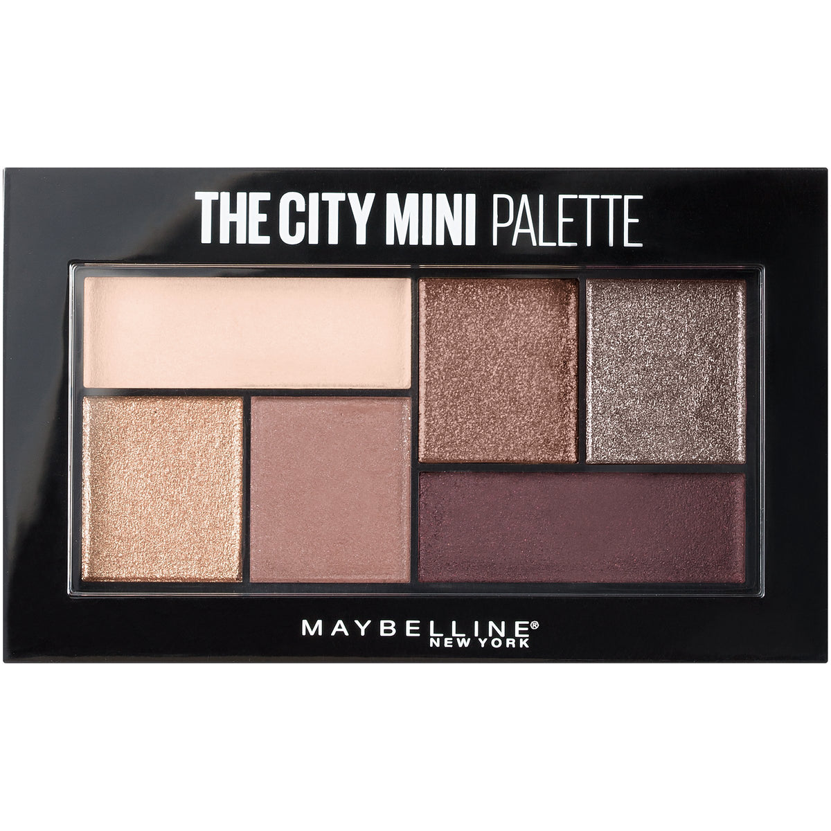 Maybelline New York The City Mini Palette, Chill Brunch Neutrals, 0.14 Ounce